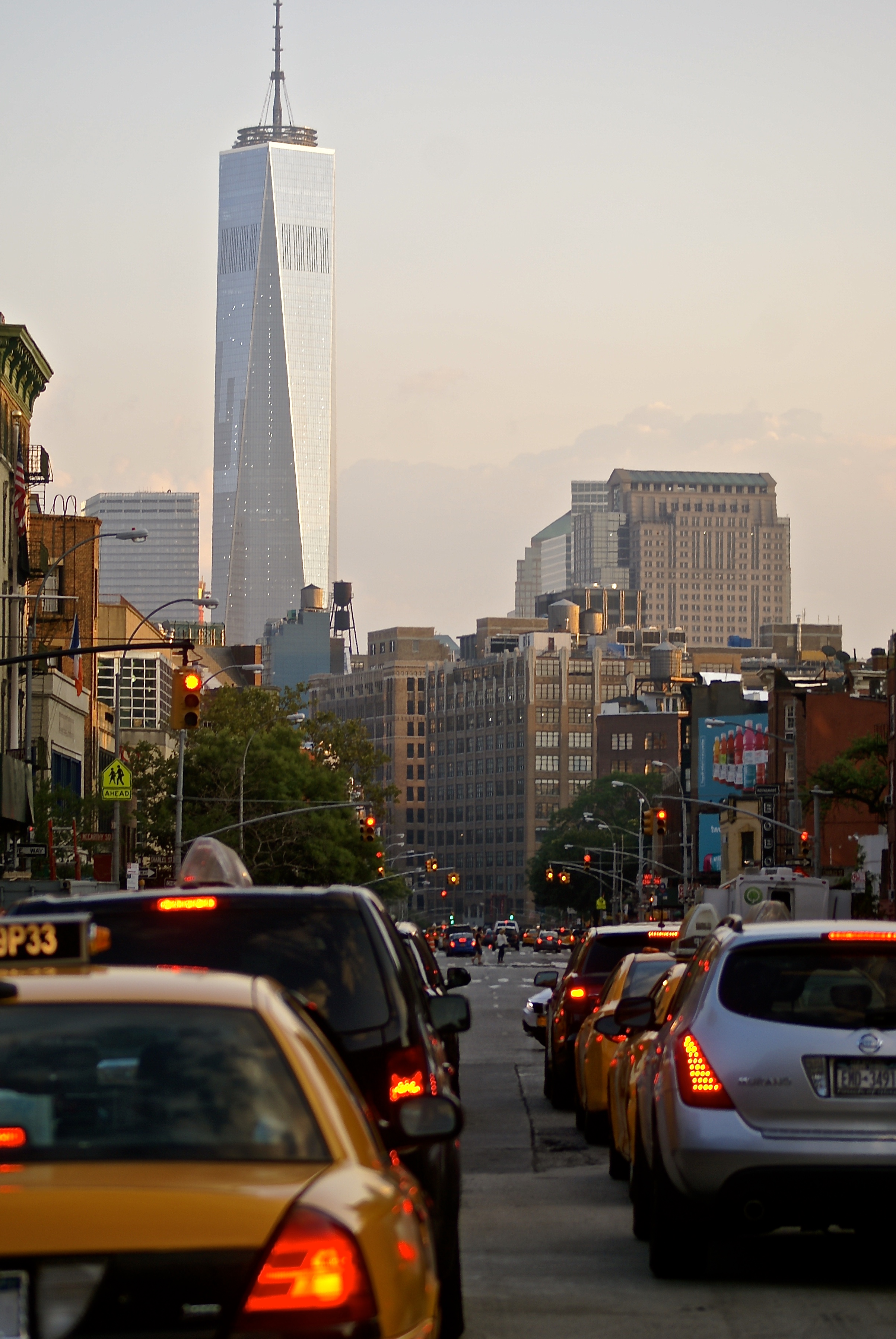The Freedom Tower as seen from Chelsea.