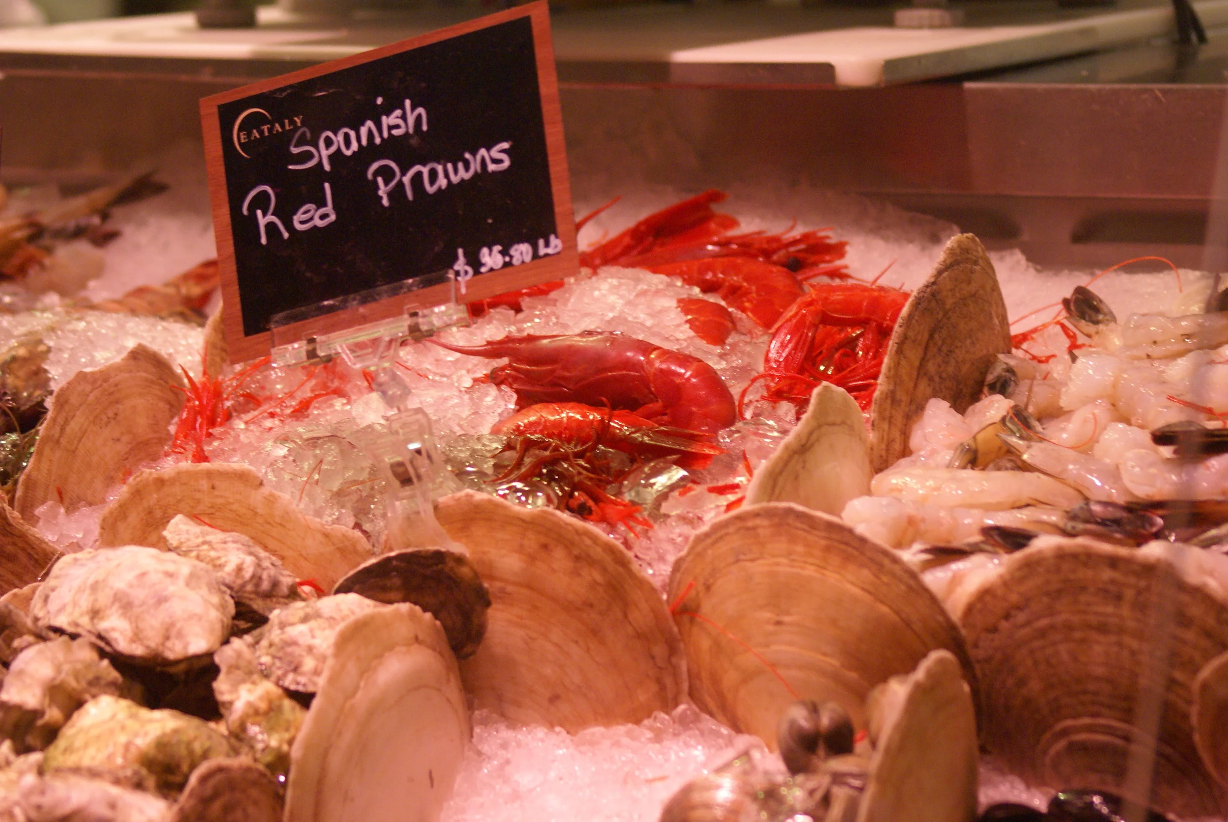 Fish Market at Eataly.