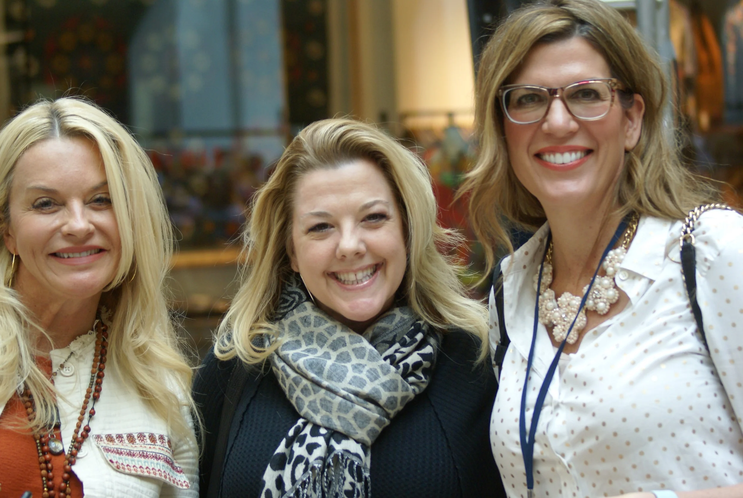 Isabel and Interior Designer Audra Wrightson