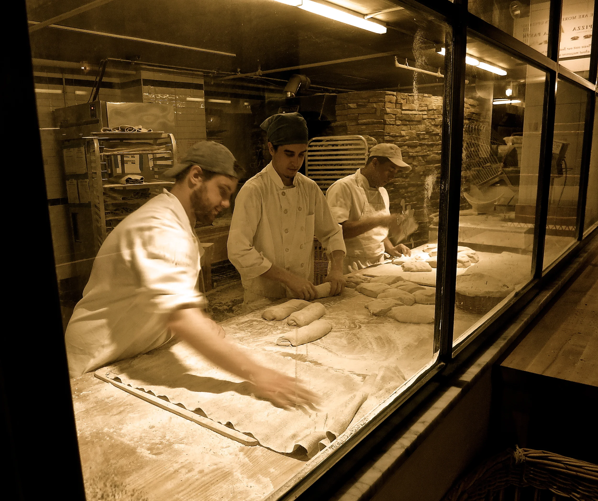The Pasta counter at Eataly, NYC