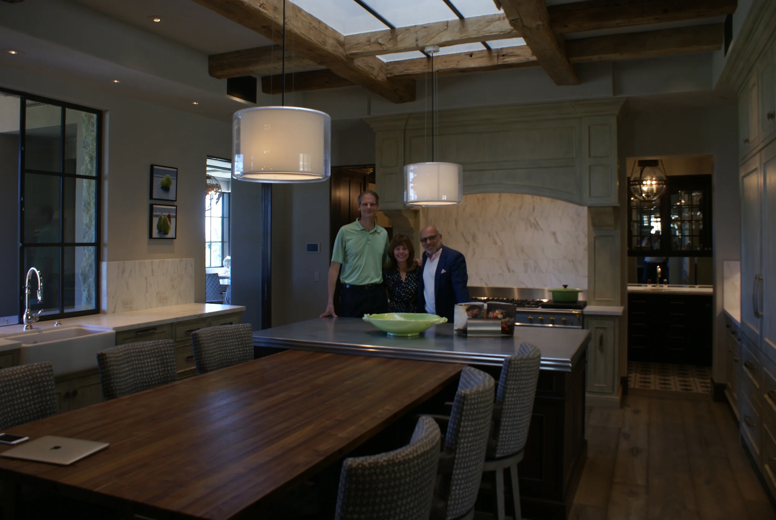 Project Architect Jeff Kramer, Homeowner, Principal Mark Candelaria