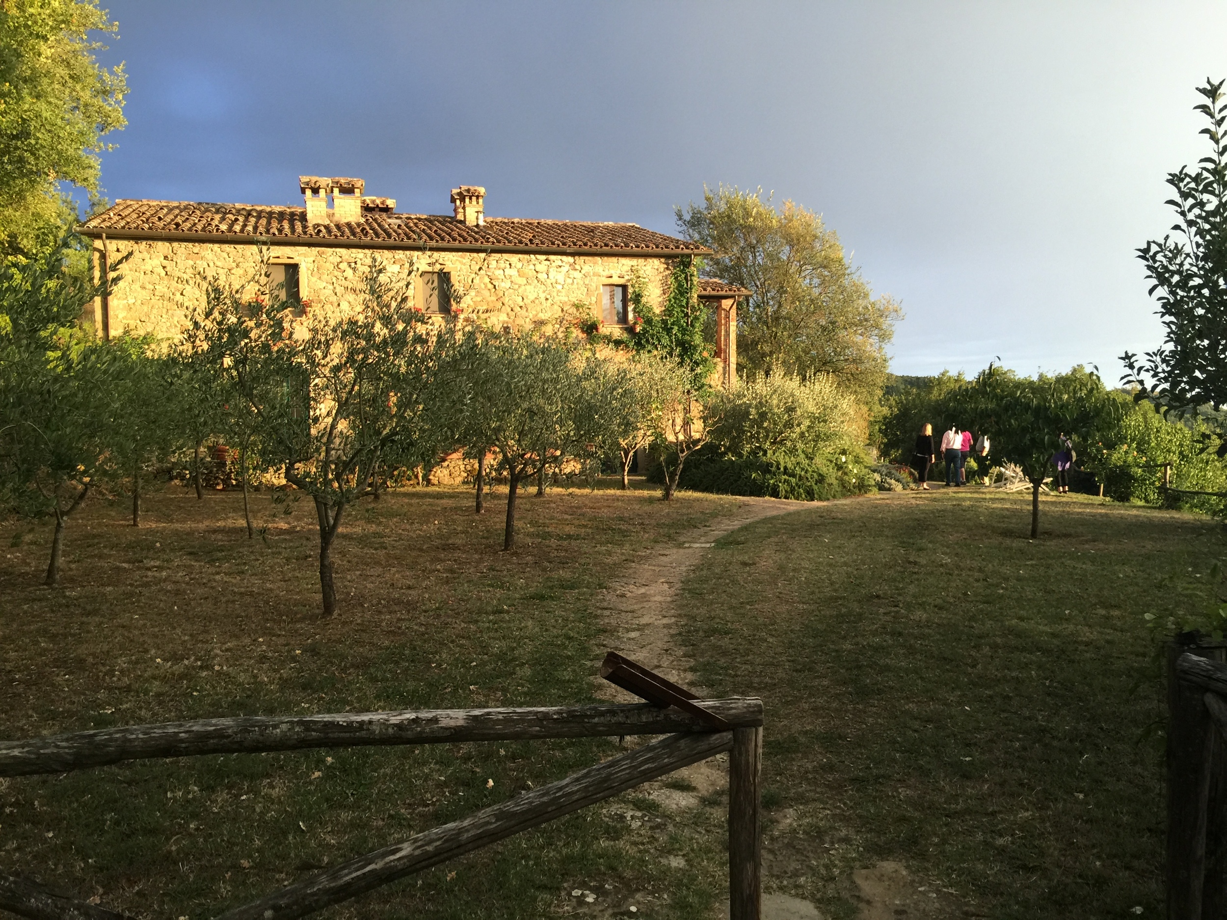 La Pietra - our farmhouse compound in Umbria