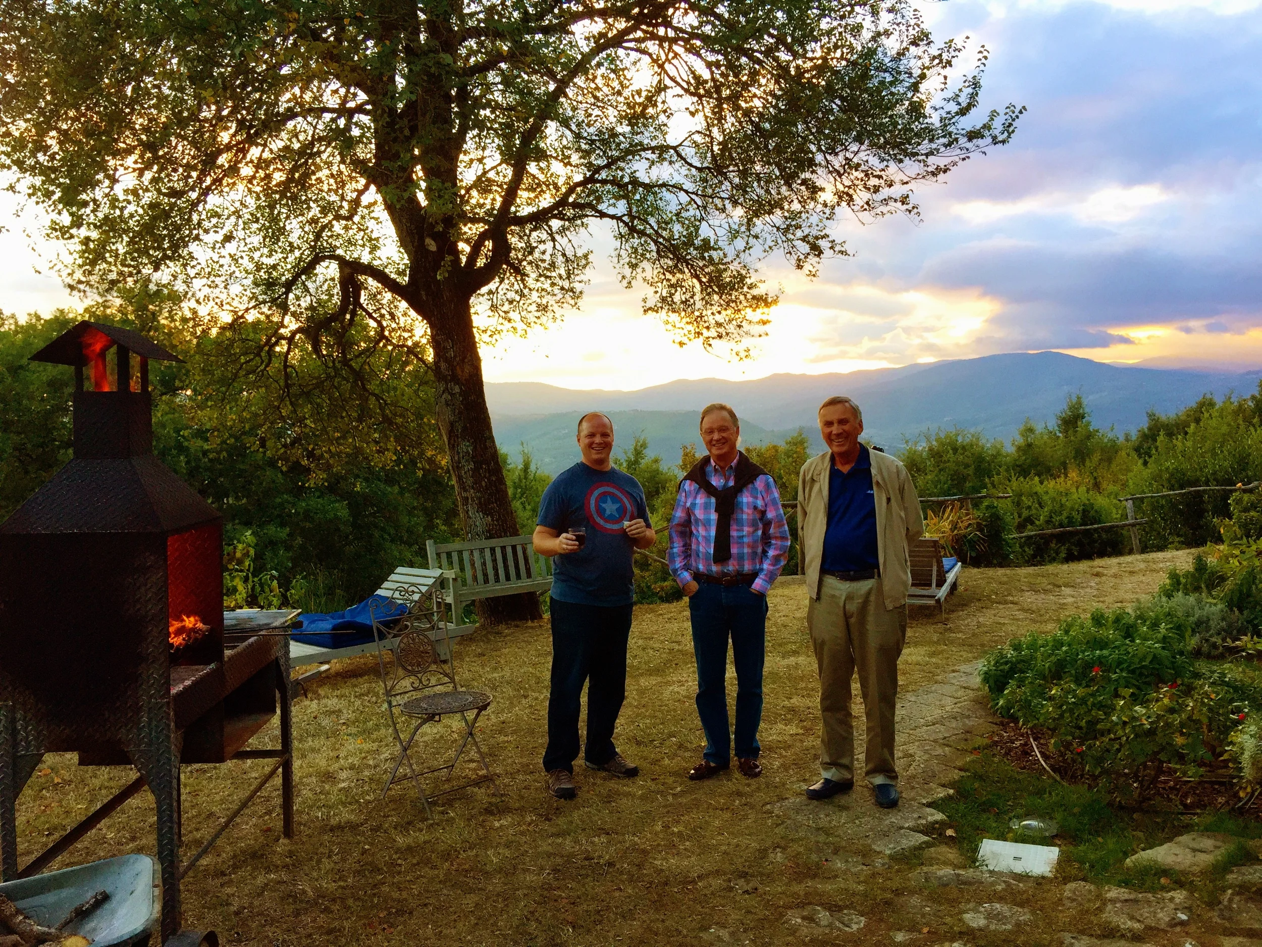 Grilling in Umbria