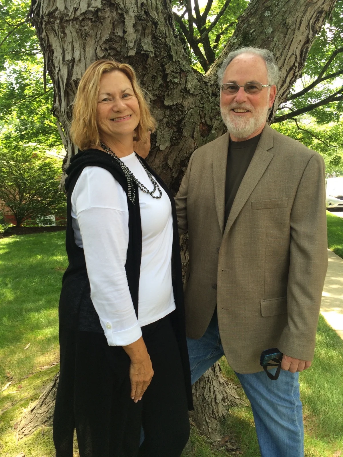 Martha and Philip Weiner joining us from Baltimore