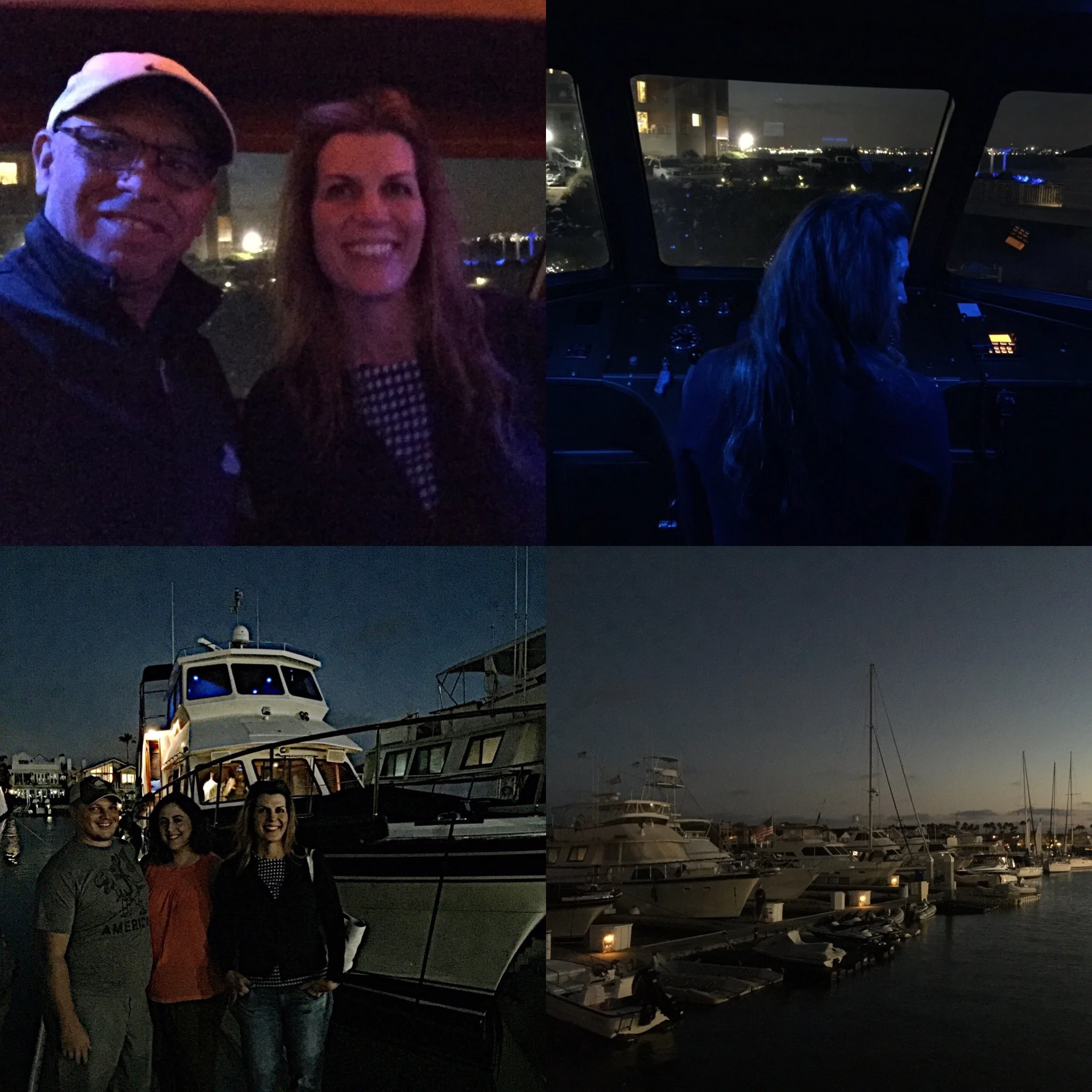Night Yachting on the Just Sit Right Back