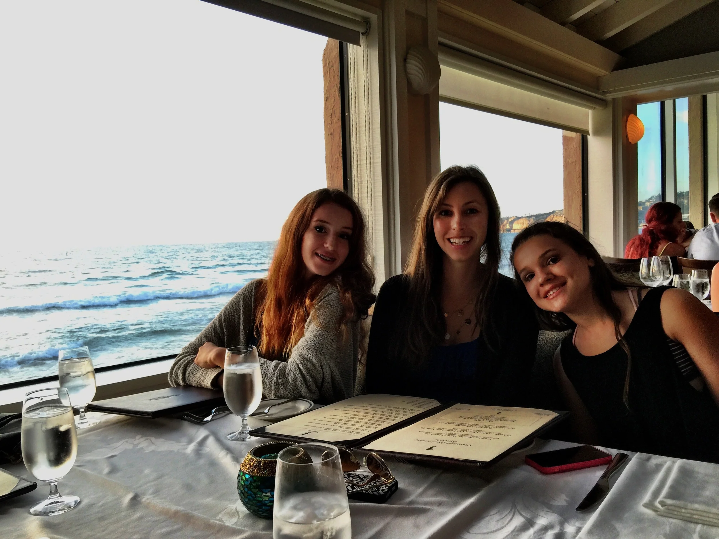 The Candelaria Girls at the Marine Room