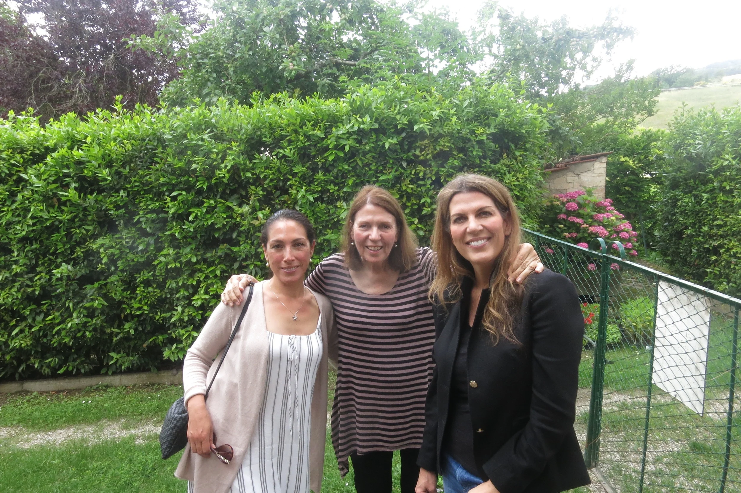 Gicela Dulcich, Elizabeth Wholey and Isabel 