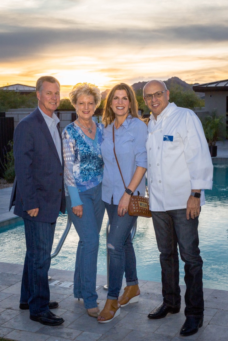 Rod and Kim Cullum with Isabel and MC at the Habitat for Humanity Fundraiser