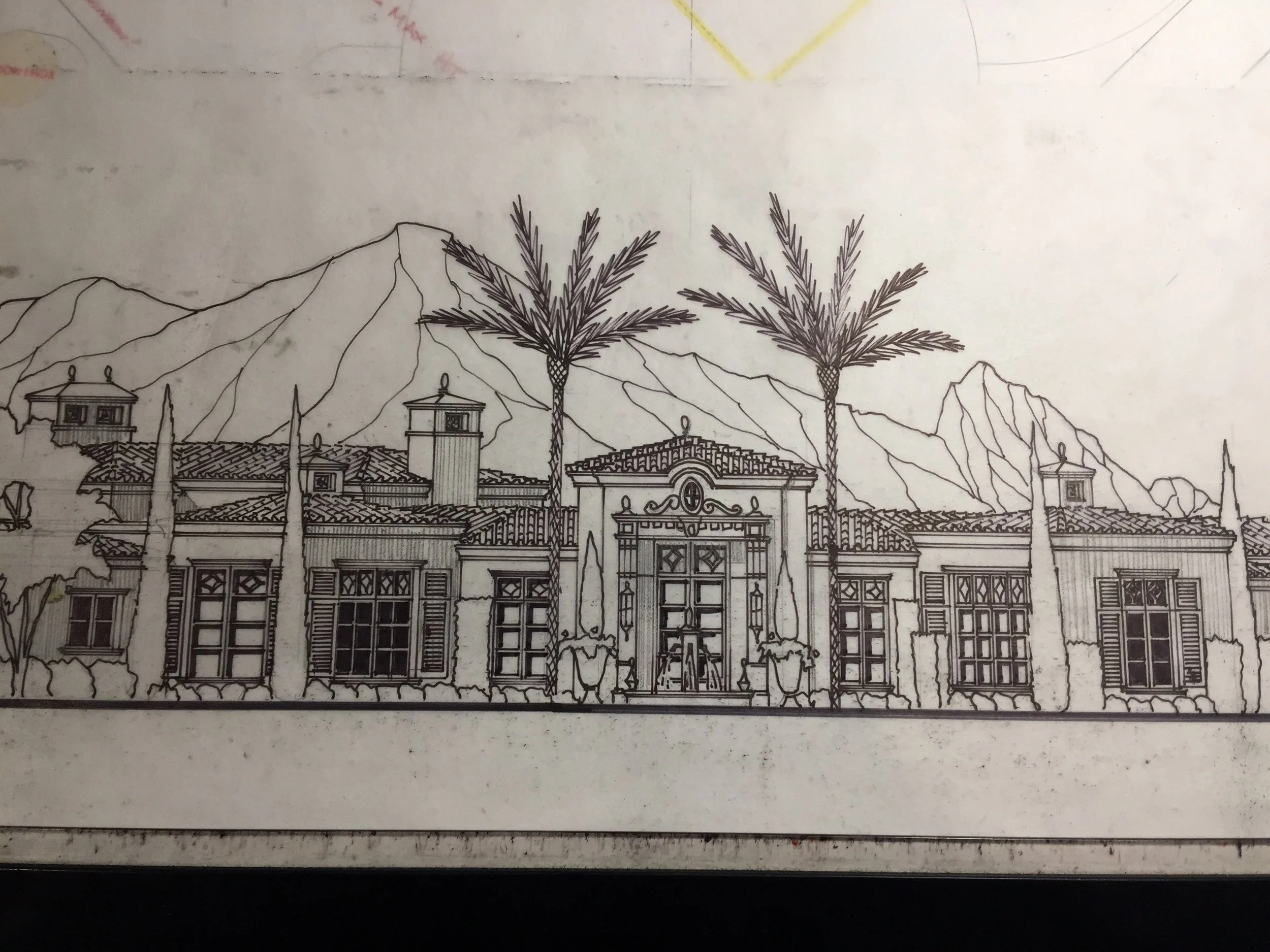Concept rendering for a new Candelaria Design home in Paradise Valley