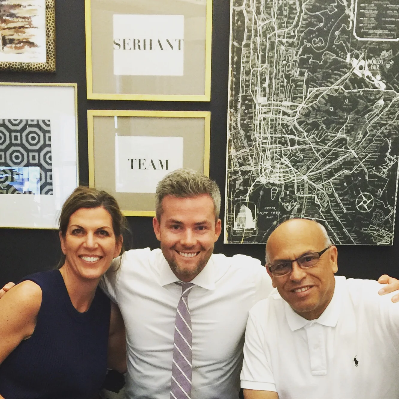 Isabel, Ryan Serhant, and MC