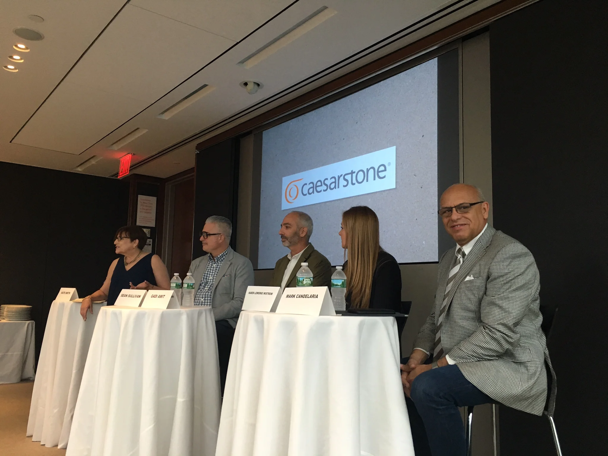 MC at Caesarstone Design Panel at Hearst Publishing, NYC