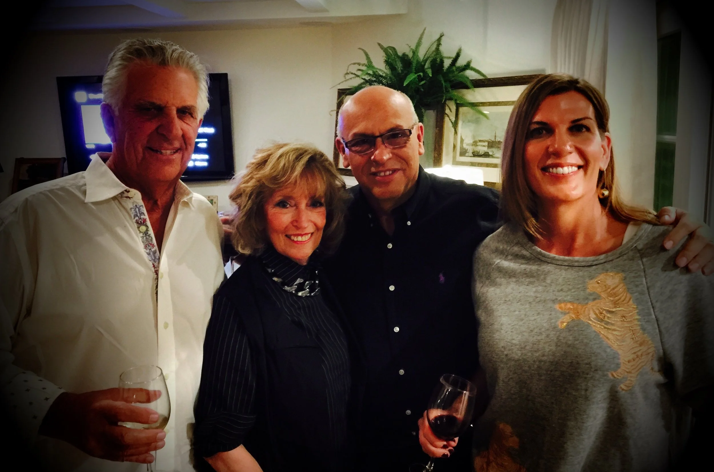 Gil and Phyllis Lerner with MC and Isabel