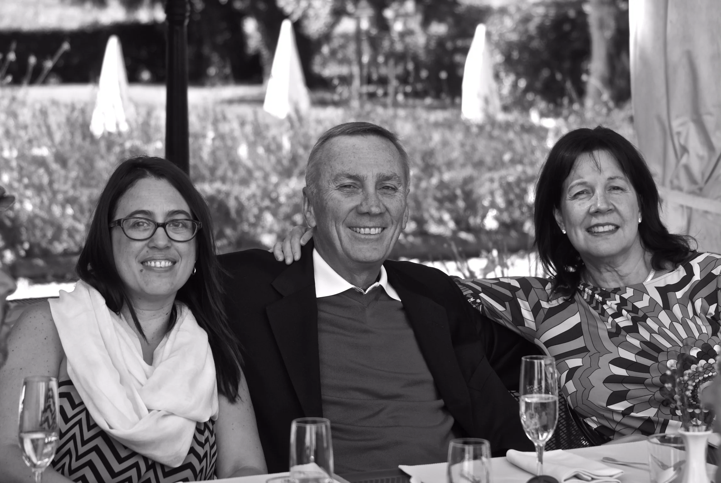 Vivian Ayala with Phil and Renee Giltner in Italy 2014