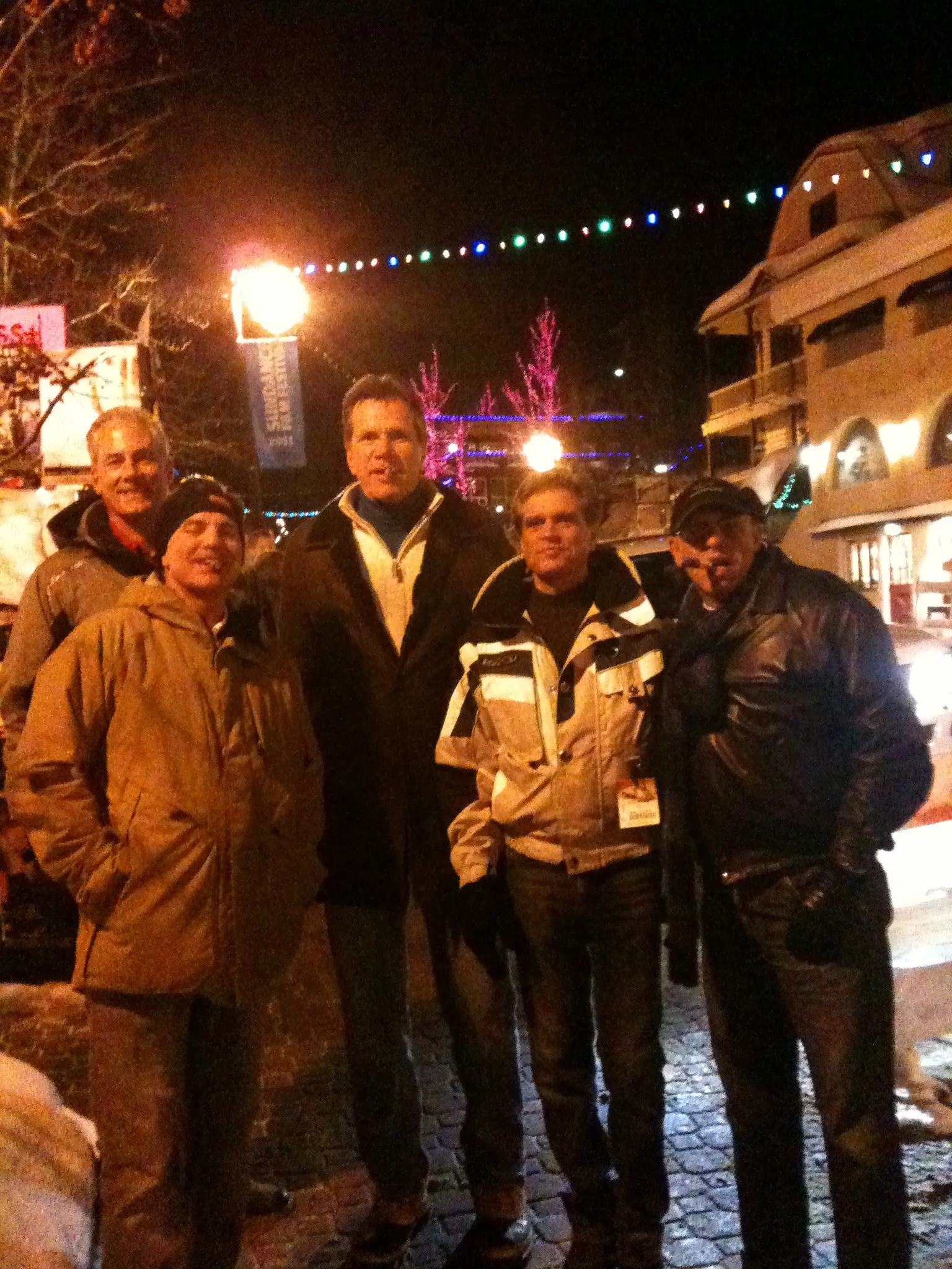 The boys in Park City January 23, 2011