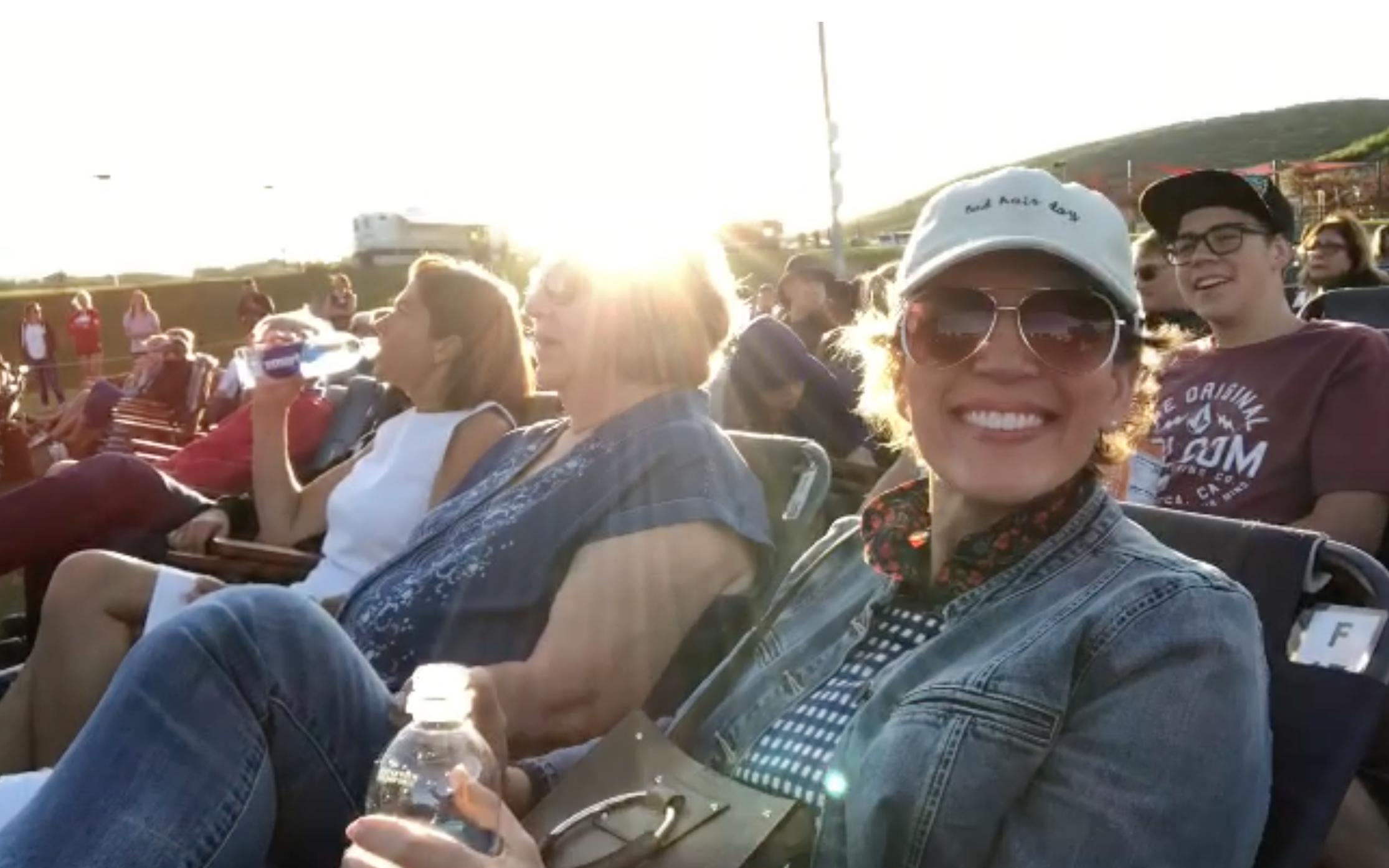 Ember Conley, Alette Thompson and Isabel at the Los Lonely Boys Concert - Park City 2018