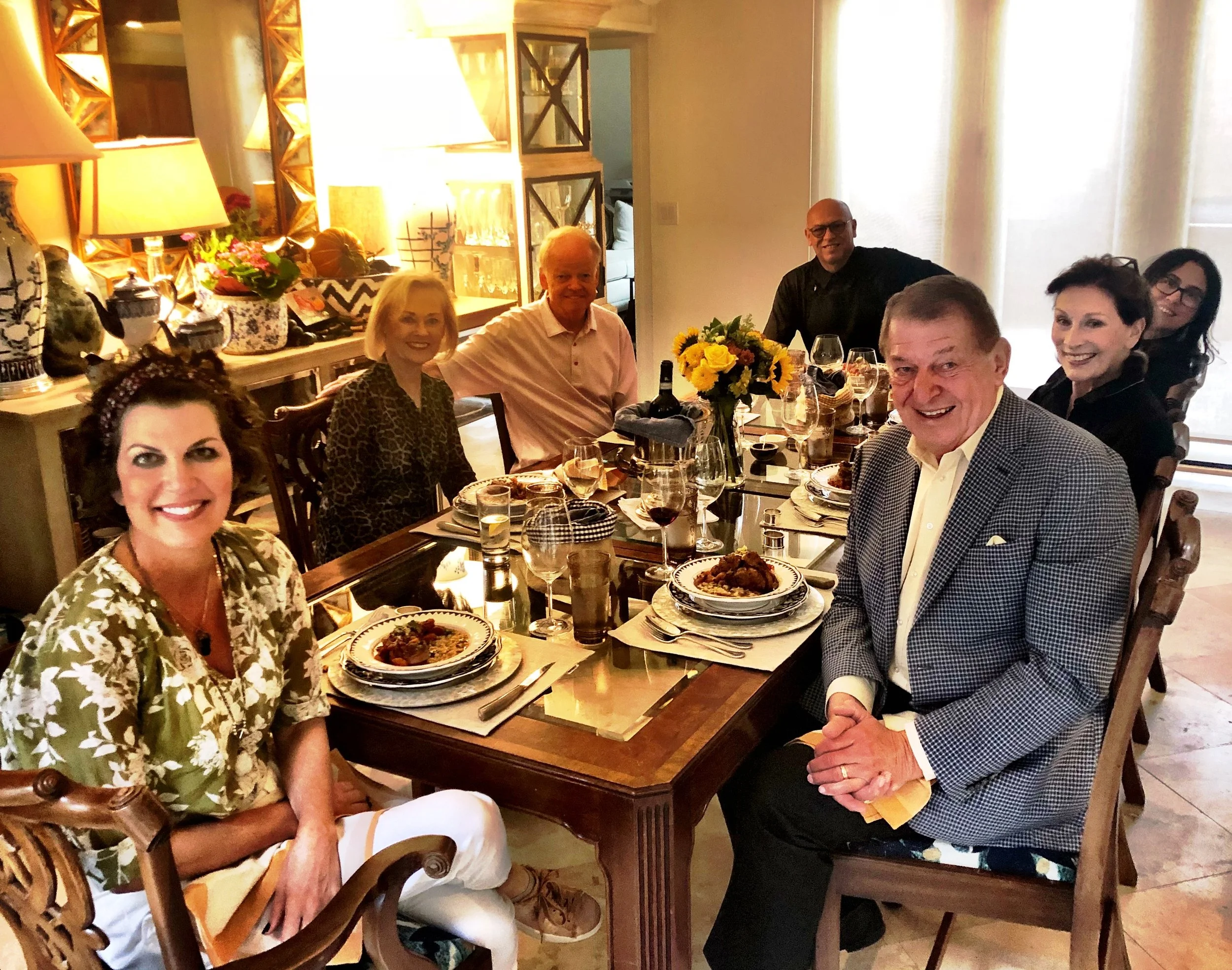 Hosting the Colangelo and Walkers at Casa Candelaria
