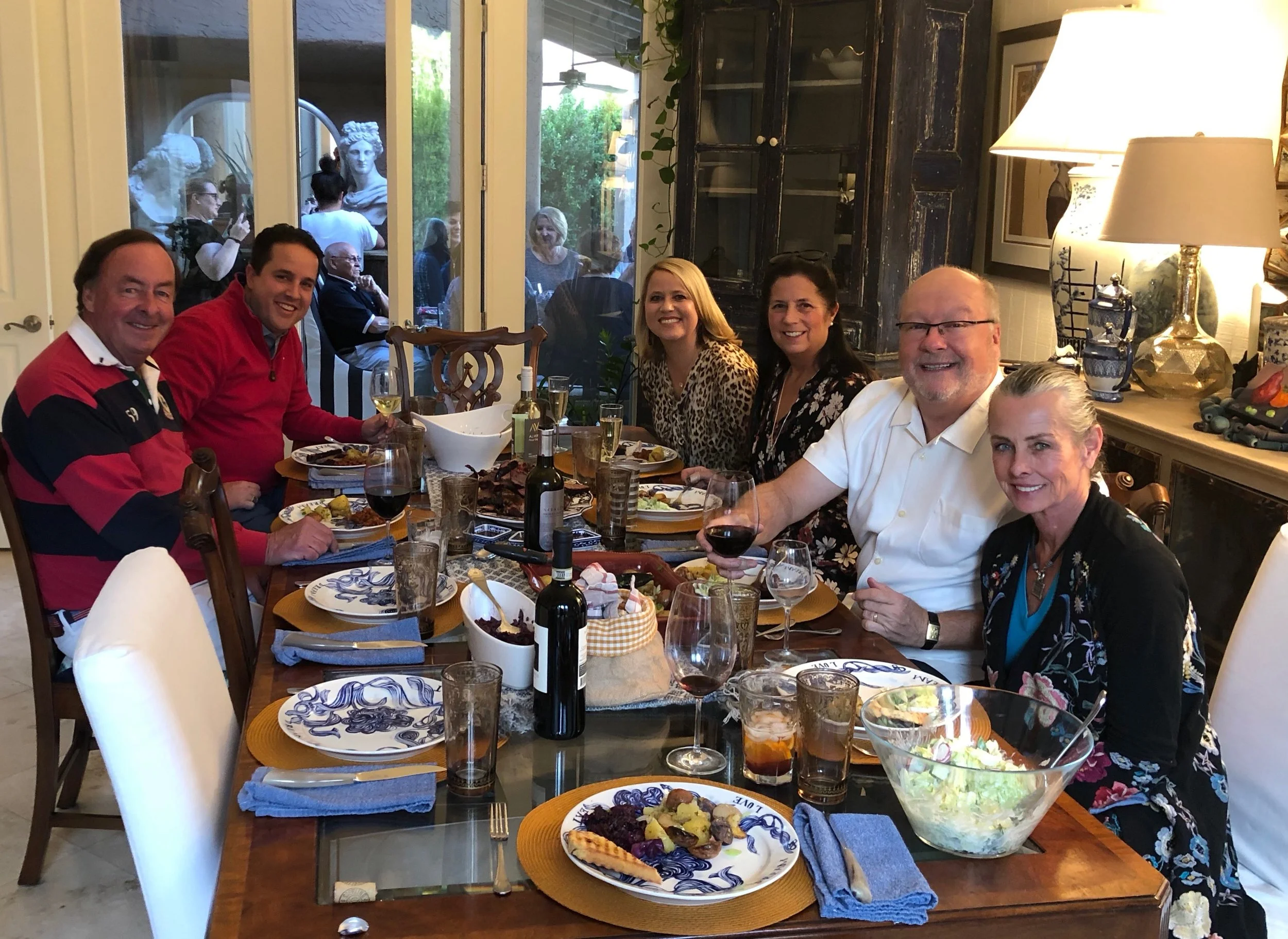 Irish barbecue at Casa Candelaria
