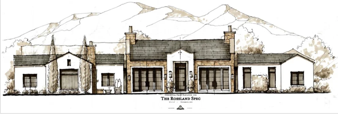 Rossland Spec Home Concept Rendering