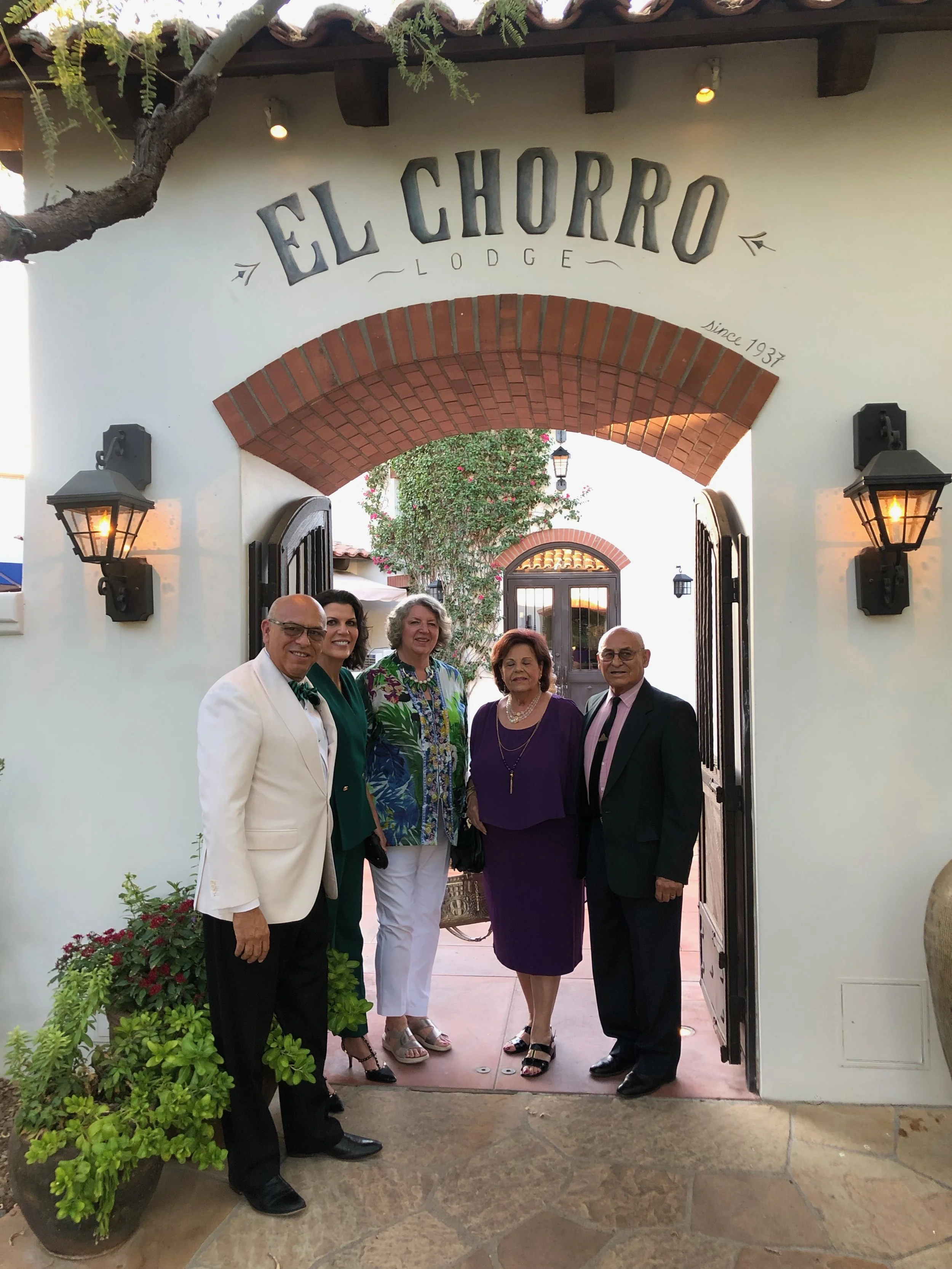10 years later at our 20th Anniversary Celebration dinner, MC, Isabel, Alette, Mom and Dad