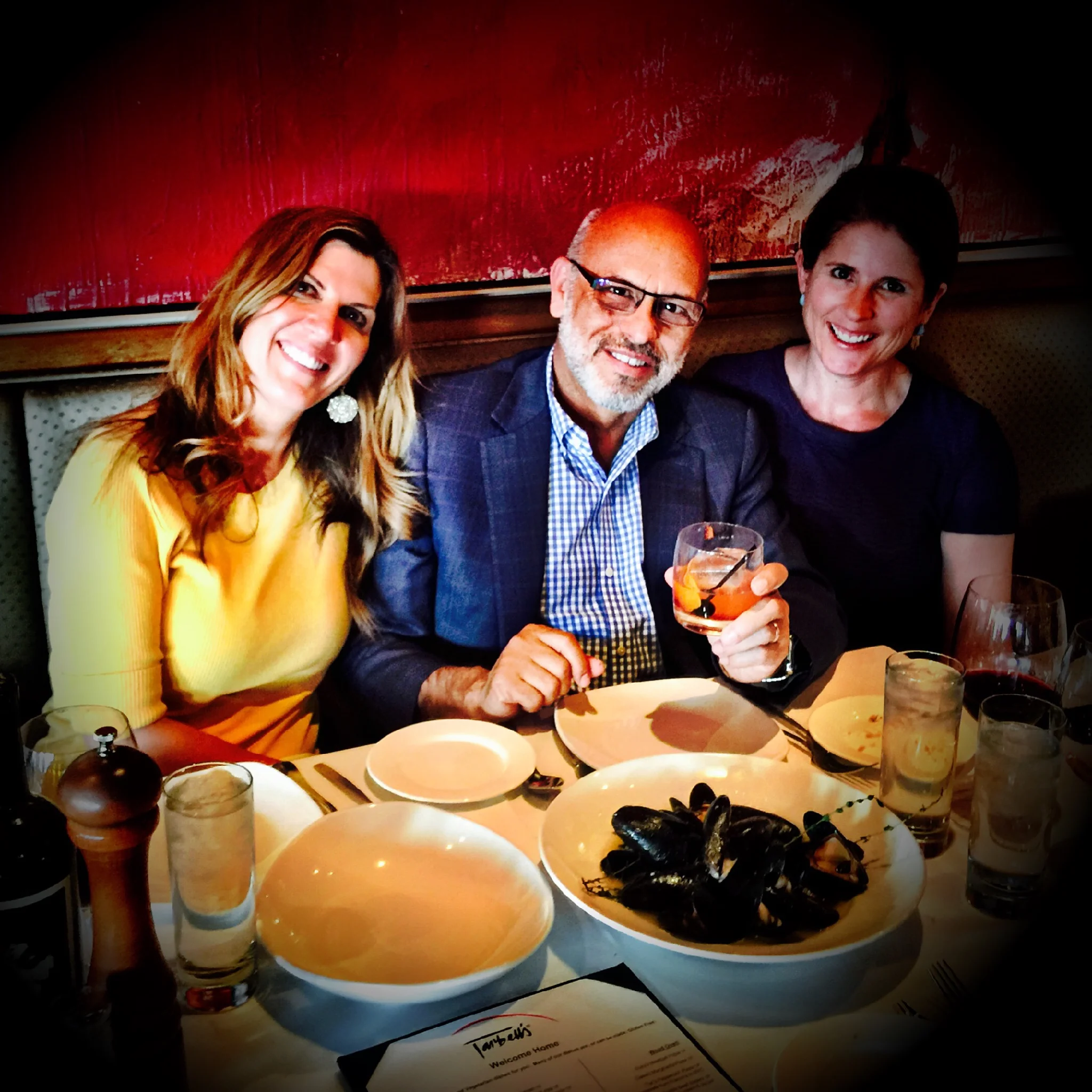 Dinner at Tarbell’s welcoming Meredith to the Candelaria Design Partnership!