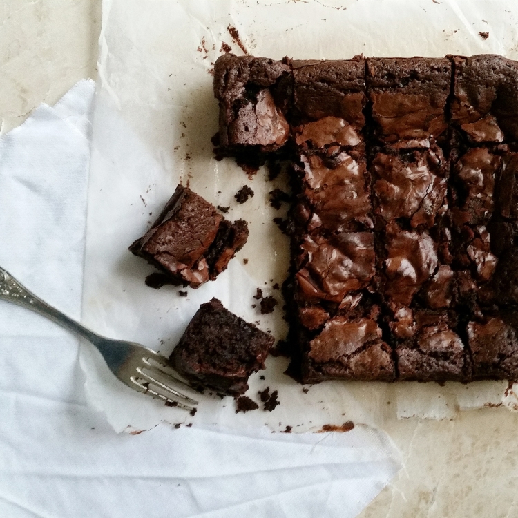 Salted Caramel Brownies.