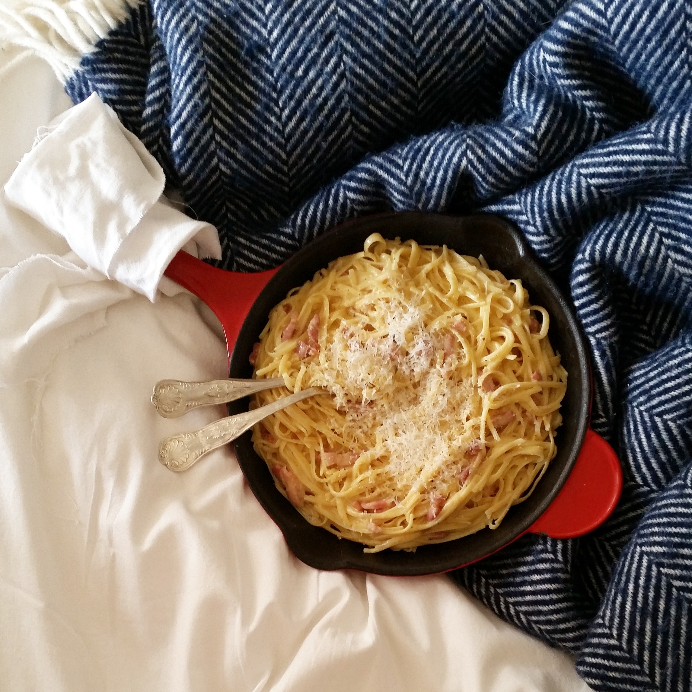 Spaghetti Carbonara.