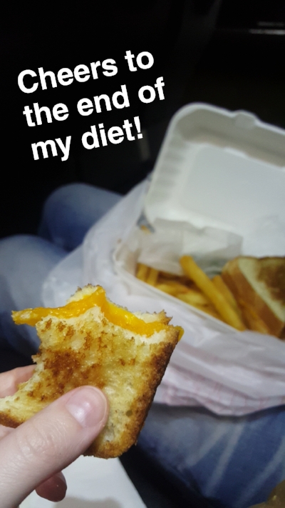 I raise a grilled cheese to YOU, good friend.