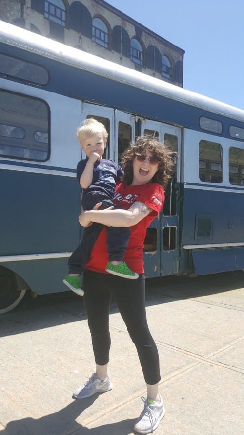 Stranger: "Do you want me to take a picture of you and your son?" Me: "Yes, smile for the camera child that is definitely mine!" Gage: "Whadjucallme?" Me: "SAYYYYY I'M YOUR MOMMY- I MEAN CHEEEEESE!"