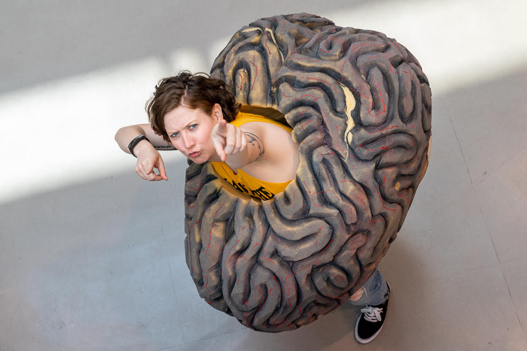 I want YOU…to ask for my consent before you fondle my gray matter! Photo by Roberto Ricciuti