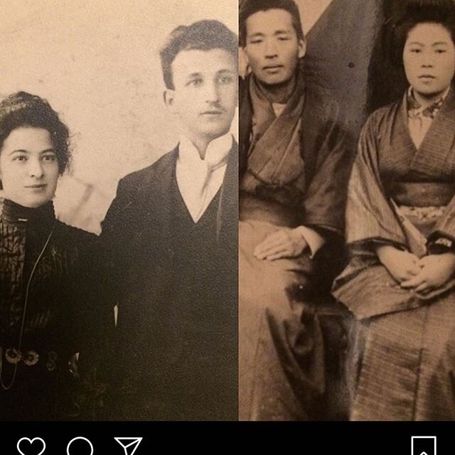 Shout out to the anniversary of #lovingday.  beautiful things happen when folks from disparate places meet and ❤️🤍 #hapas and #mixedrace and #mestizos etc etc are 🌞👩🏻⭐️❤️💞🌈 shout out to my great grandparents from 🇵🇱 and 🇯🇵 circa 1900. 🙌🏾?