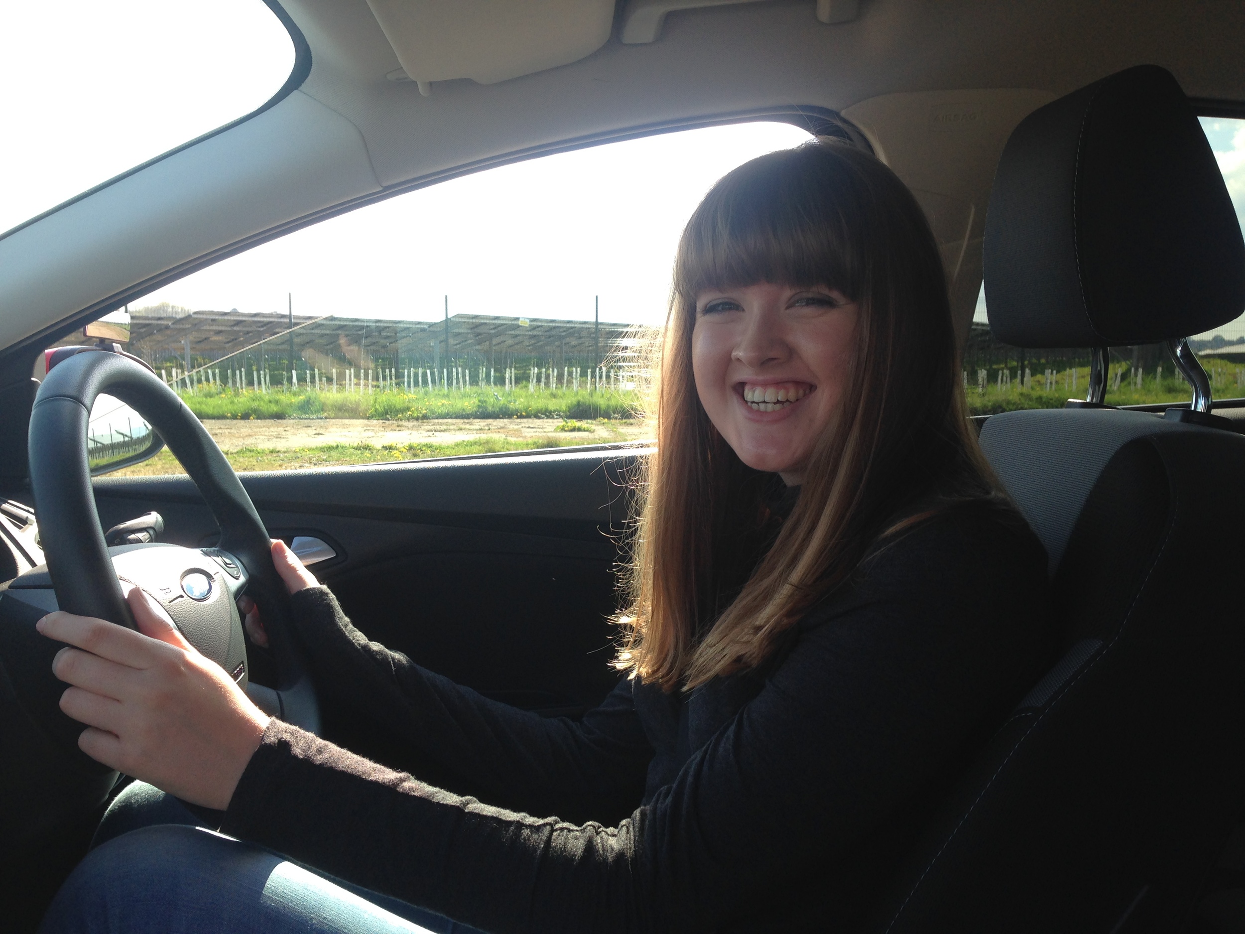 Sophie Rooney (18) Off road lesson with Mark Prewett on Sun 26th April 2015. Well done!