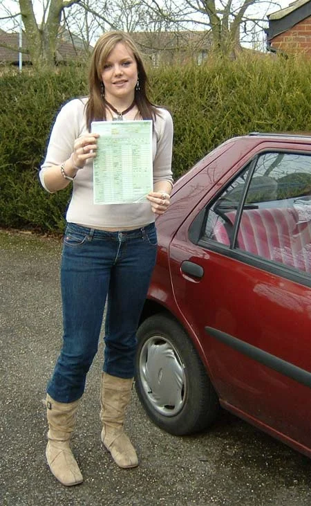 Hannah Beasley by car with clean sheet2.jpg