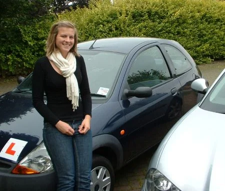 Chloe Dickenson by car 2.jpg