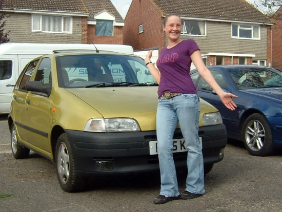 Sarah Jones by her car2.jpg