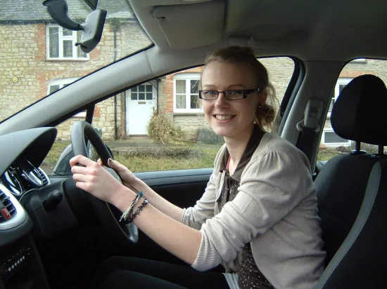 Annabel Thurlow in car2.jpg