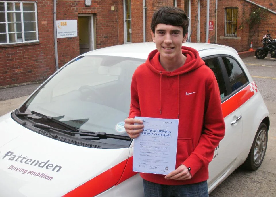 Reece Potter passed, First time! 16th November 2011.jpg