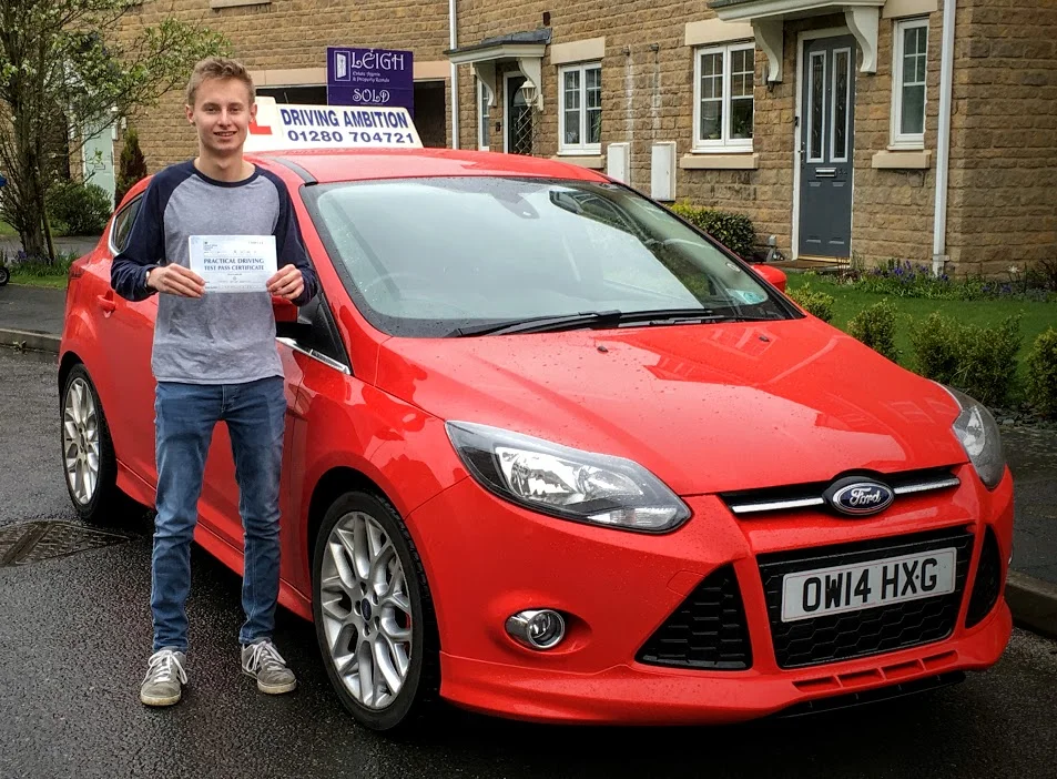 Congratulations to Cameron Shaffner who passed 15th April 2016. Driving Ambition's 1,484th pass Hanwell driving lessons