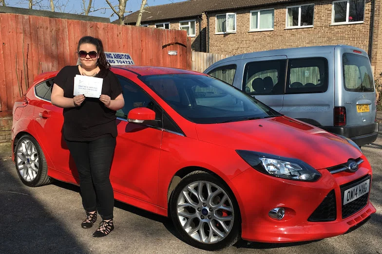 Ciara Byrne who passed 17th March 2016. Driving Ambition's 1,483rd pass and the 929th 1st time pass