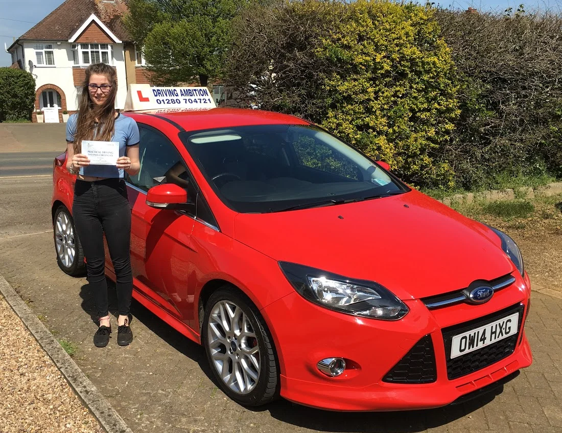 Congratulations to Sammy Leonardi who passed 5th May 2016. Driving Ambition's 1,488th pass and the 931st 1st time pass