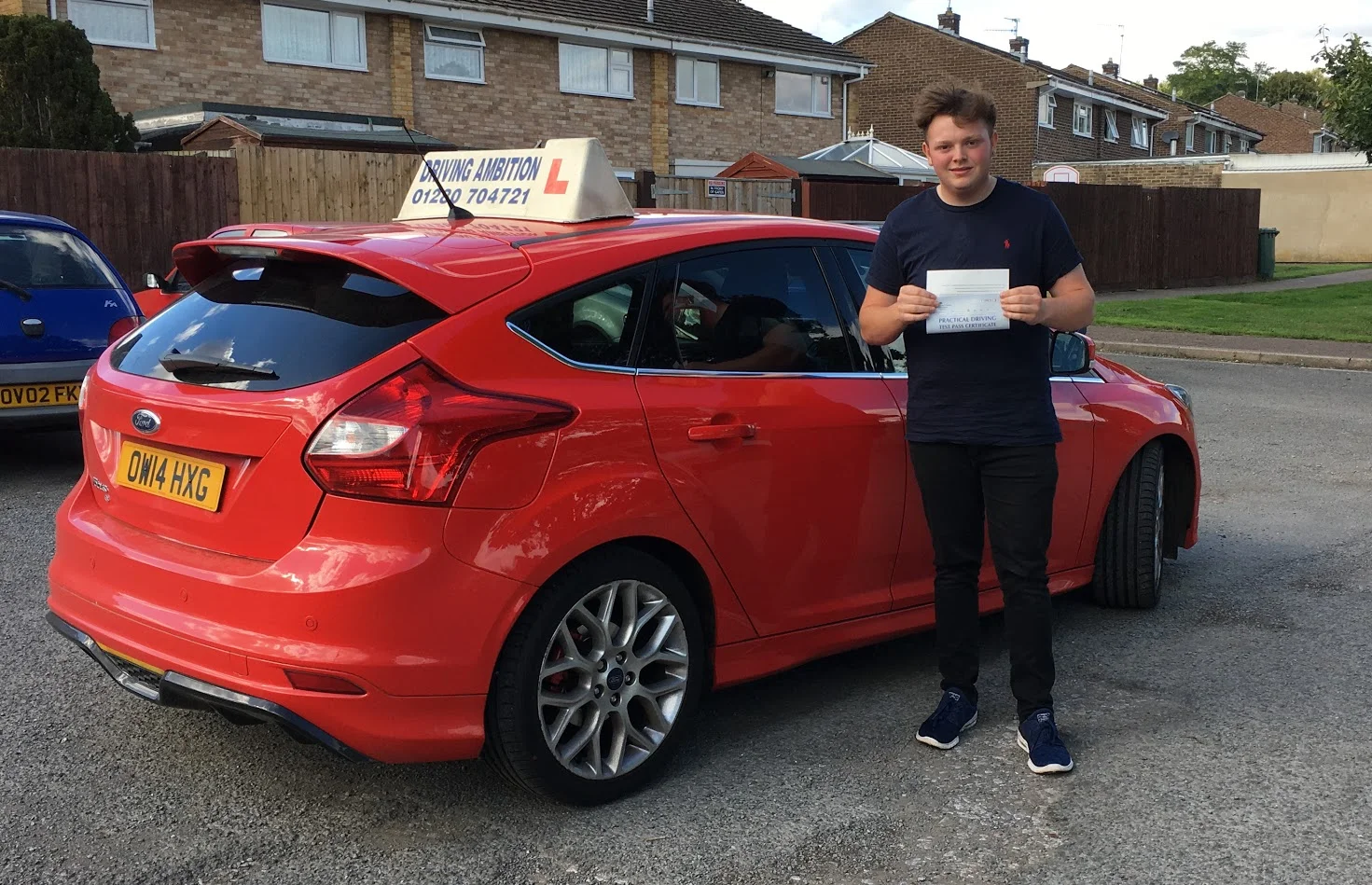 Congratulations to William Dagg who passed 1st time on 16th September 2016. Driving Ambition's 1,498th pass