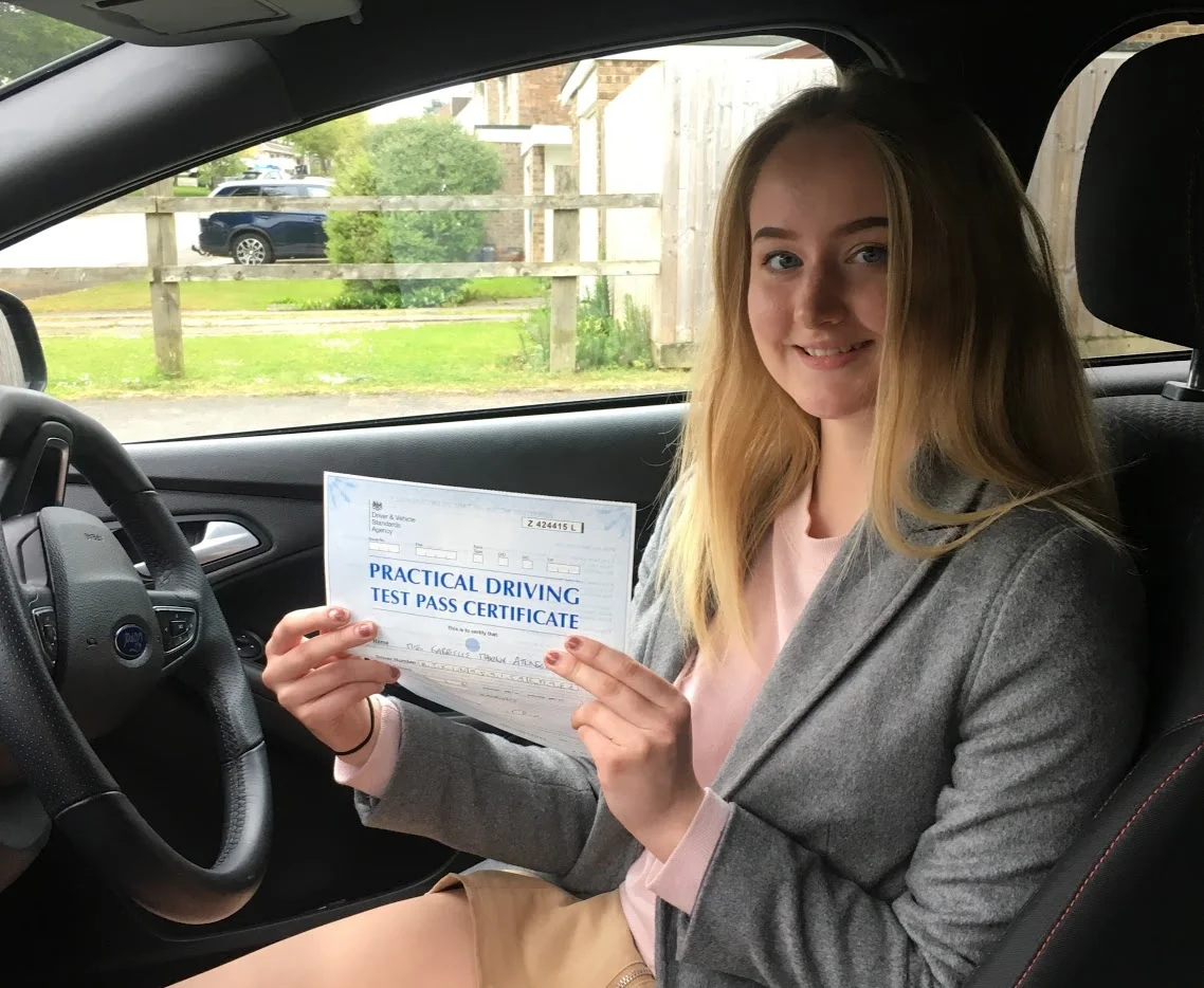 Congratulations to Gabrielle Atkinson who passed today - 3rd May 2017. Driving Ambition's 1,530th pass !  (966th 1st time pass)