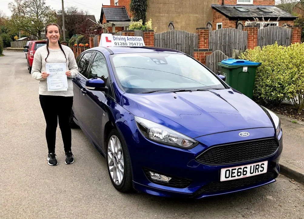 Congratulations to Alexandra Hallam who passed 1st time today with only 2 errors on 2nd Novmber 2017. Driving Ambition - 1,547 passes ! (981 1st time passes)