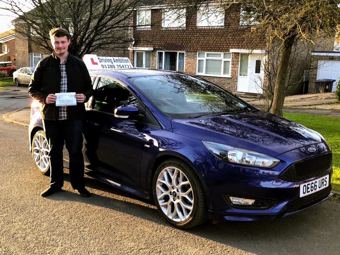 Congratulations to Robert French who passed 1st time 17th January 2018. Driving Ambition - 1,555 passes ! (989 1st time passes)