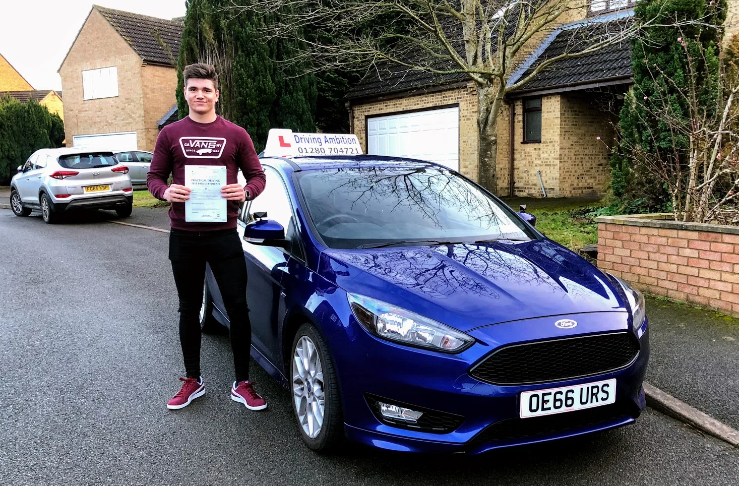 Congratulations to Jack Field who passed 1st time 22nd January 2018. Driving Ambition - 1,556 passes ! (990 1st time passes)