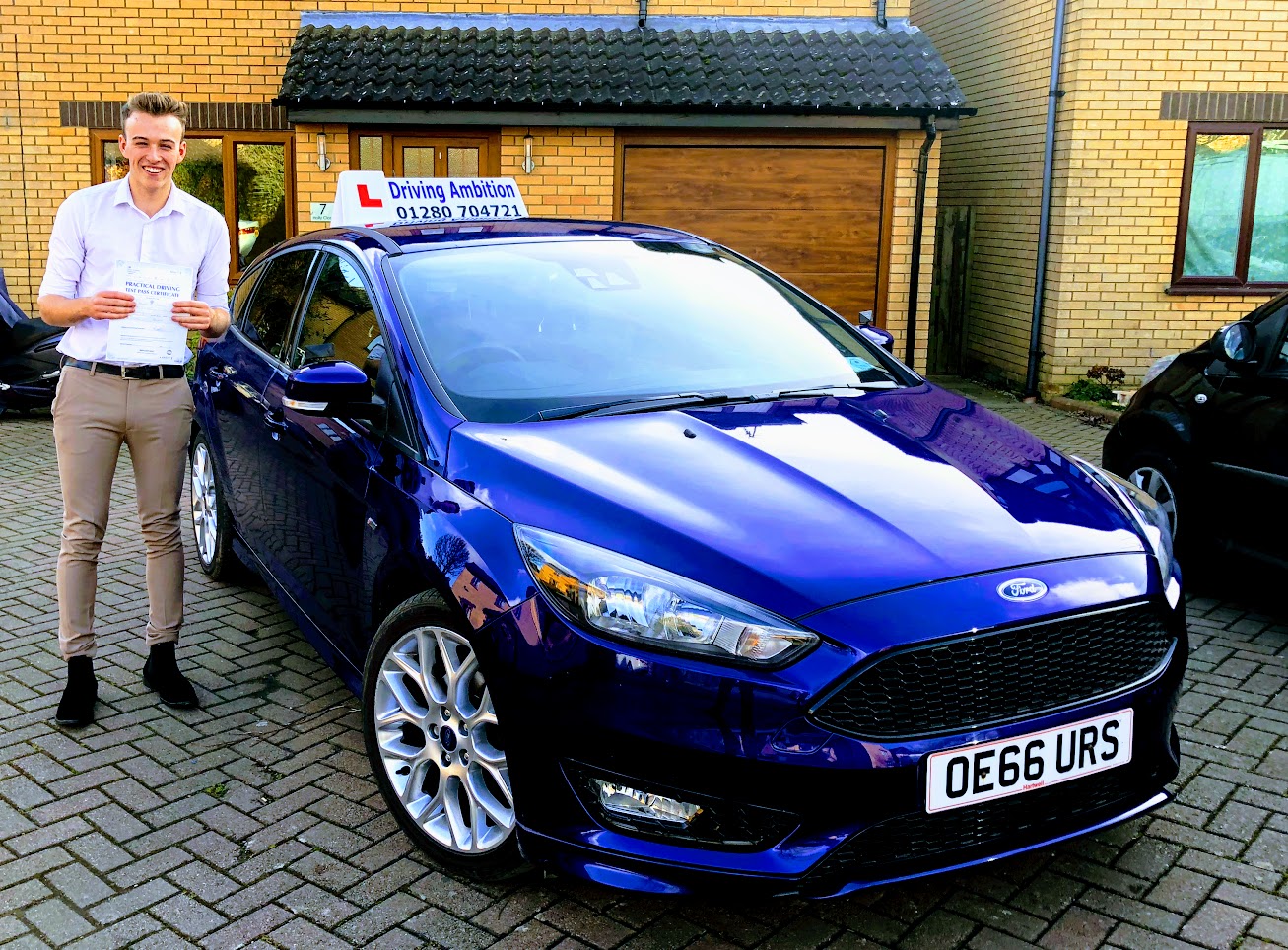 Congratulations to Sam Butler who passed 1st time 30th January 2018. Driving Ambition - 1,557 passes ! (991 1st time passes)