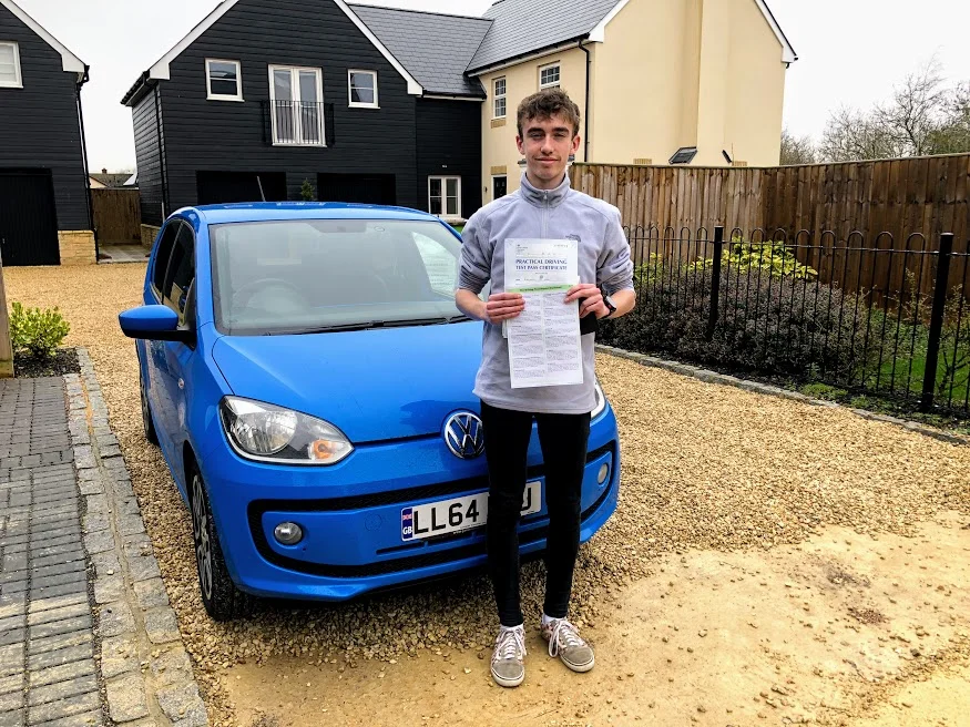 Congratulations to Ben West who passed 1st time 27th March 2018. Driving Ambition - 1,564 passes ! (997 1st time passes). Well done Ben