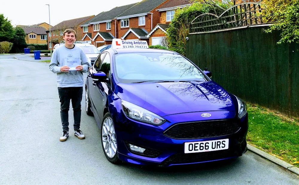 Congratulations to Ben Graham who passed 1st time on 28th December 2018 Driving Ambition's - 1,596th pass! and the 1022nd 1st time pass!