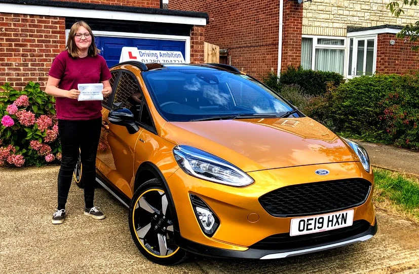 Congratulations to Lauren Bazeley who passed 1st time on 20th August 2019 Driving Ambition's - 1,619th pass & 1035th 1st time pass.