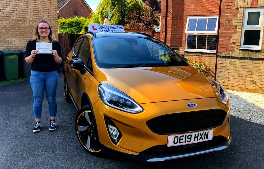 Congratulations to Abby Haynes who passed 1st time with only 3 errors on 22nd August 2019 Driving Ambition's - 1,621st pass & 1037th 1st time pass. Well done from Mark Prewett