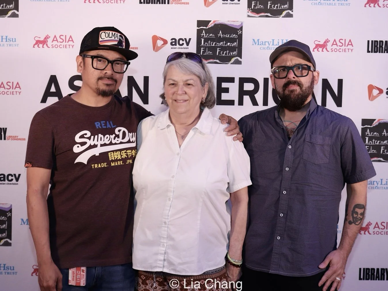 Brenda Silvia and my husband/producer Mark Del Lima! (photo by Lia Chang)